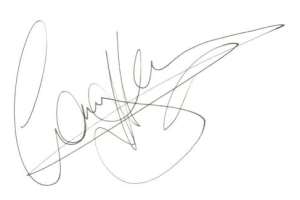 Lenny Henry Signature