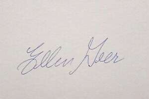 Ellen Geer Signature