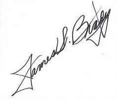James Brady Signature