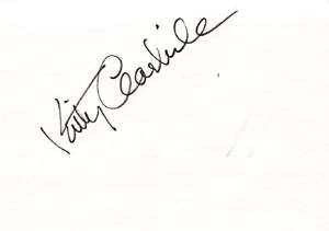 Kitty Carlisle Signature