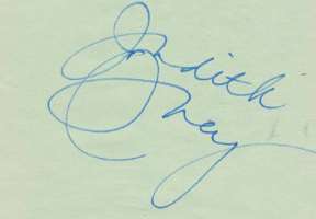 Judith Ivey Signature