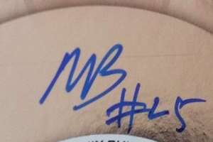 Mikal Bridges Signature