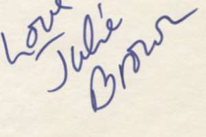 Julie Brown Signature