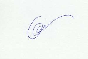 Gabriel Macht Signature