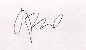 James Franco Signature