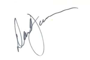 David Janssen Signature