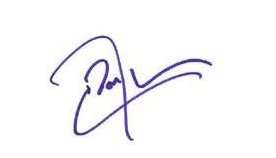 Don Cheadle Signature