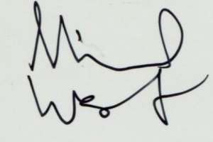 Michael Weston Signature