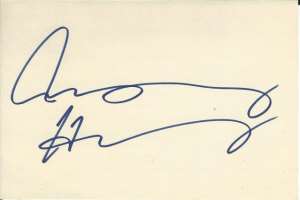 Anthony Hopkins Signature