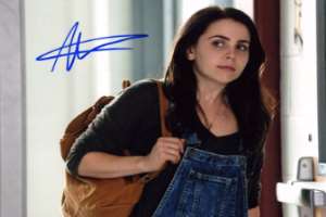 Mae Whitman Signature