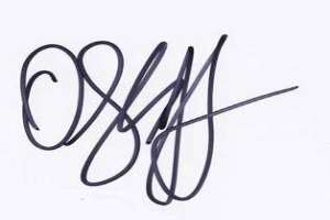 O'Shea Jackson Jr. Signature