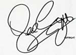 Lee Evans Signature