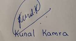 Kunal Kamra Signature