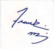 Frankie Muniz Signature