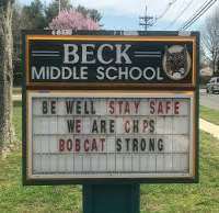 Matt Bush Beck Middle School, Cherry Hill High School East