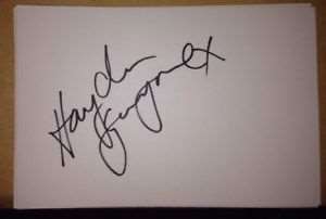 Haydn Gwynne Signature