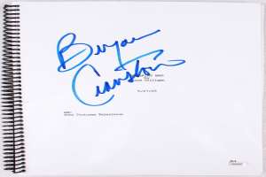 Bryan Cranston Signature