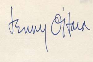 Jenny O'Hara Signature