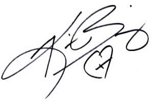 Kim Basinger Signature