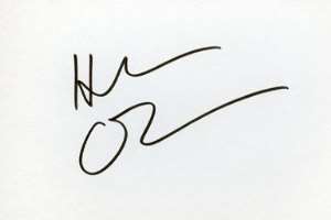 Heather Graham Signature