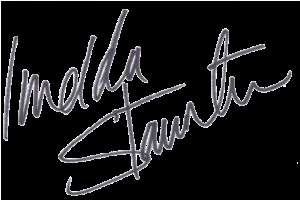 Imelda Staunton Signature