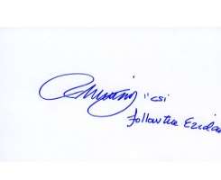 Paul Guilfoyle Signature