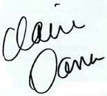 Claire Danes Signature