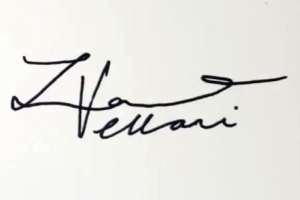 Iman Vellani Signature