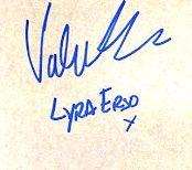 Valene Kane Signature