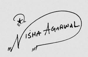 Nisha Agarwal Signature