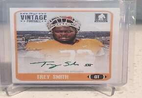 Trey Smith (American Football Player) Signature