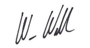 Wes Welker Signature