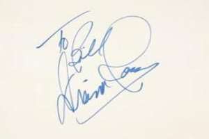 Diana Ross Signature
