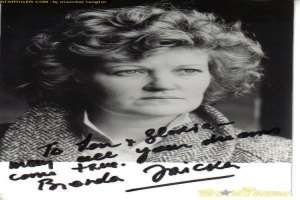 Brenda Fricker Signature