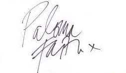 Paloma Faith Signature