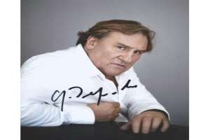 Gerard Depardieu Signature