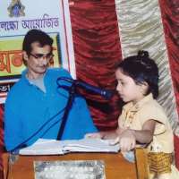Bidipta Chakraborty Childhood Image
