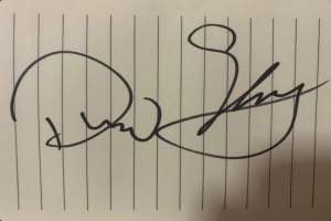 Drew Starkey Signature