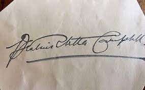 Stella Campbell Signature