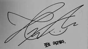 Kim Sung-hee Signature