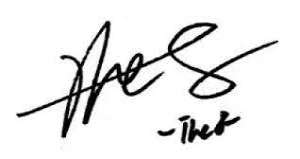 Xu Minghao Signature