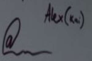 Alex Tarrant Signature