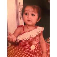 Dhvani Bhanushali Childhood Image