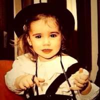 Lily Collins Childhood Image