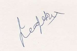 Lea Seydoux Signature