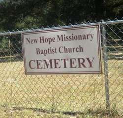 New Hope Missionary Baptist Church Cemetery