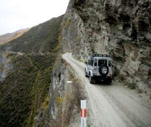 The Road of Skippers Canyon