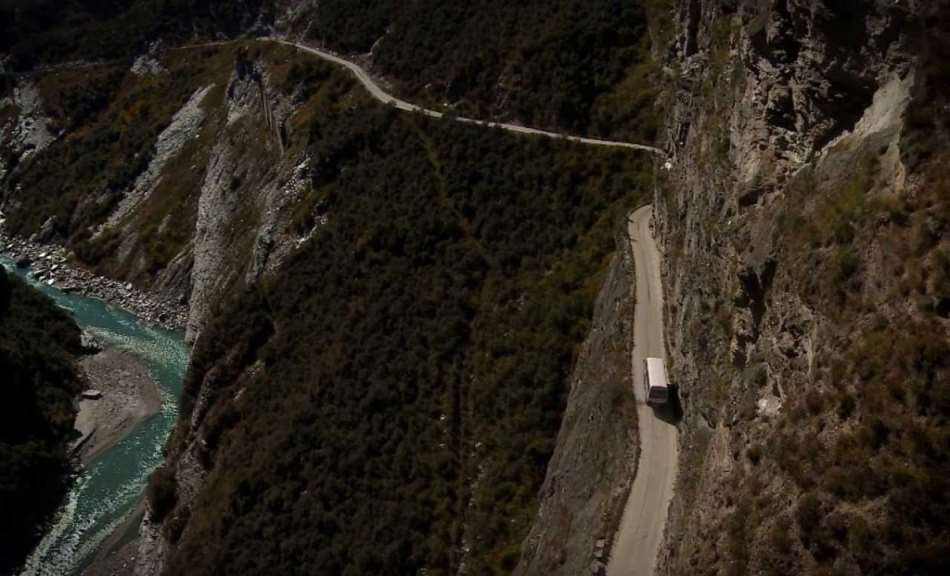 The Road of Skippers Canyon