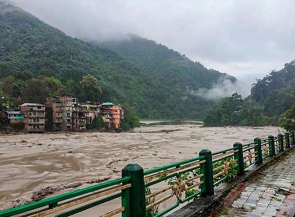 Search Operation Underway For 23 Army Personnel Who Went Missing After Flash Flood in Sikkim