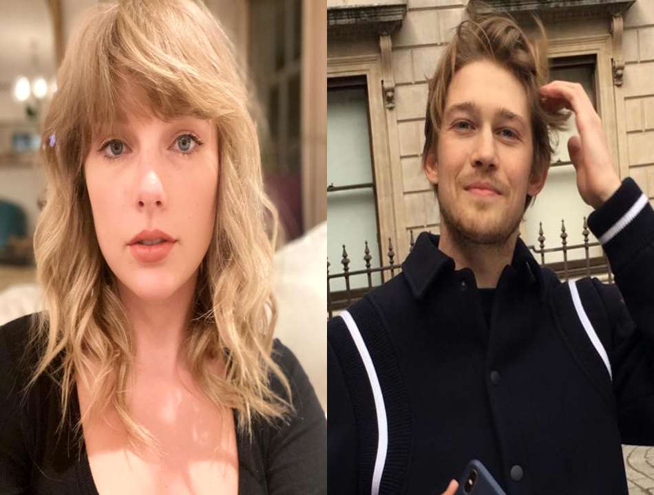 Taylor Swift shows Loser sign to the Lover album version of herself during her Eras Tour